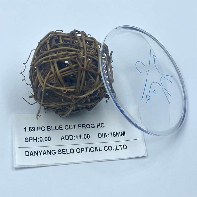 1.59 Kanta Progresif PC Blok Biru HMC/SHMC