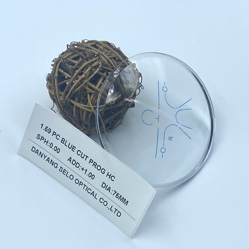 1.59 Kanta Progresif PC Blok Biru HMC/SHMC