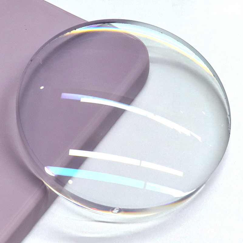 1.56 Kanta Penglihatan Tunggal Blok Biru Separuh Siap