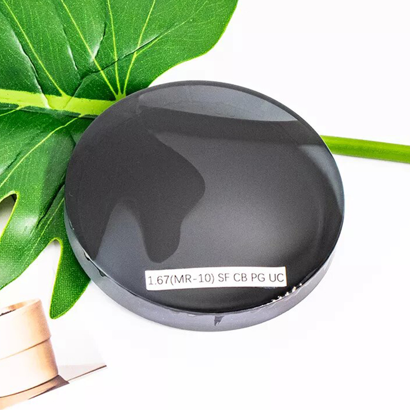 1.67 Kanta Penglihatan Tunggal Fotokromik Separuh Siap