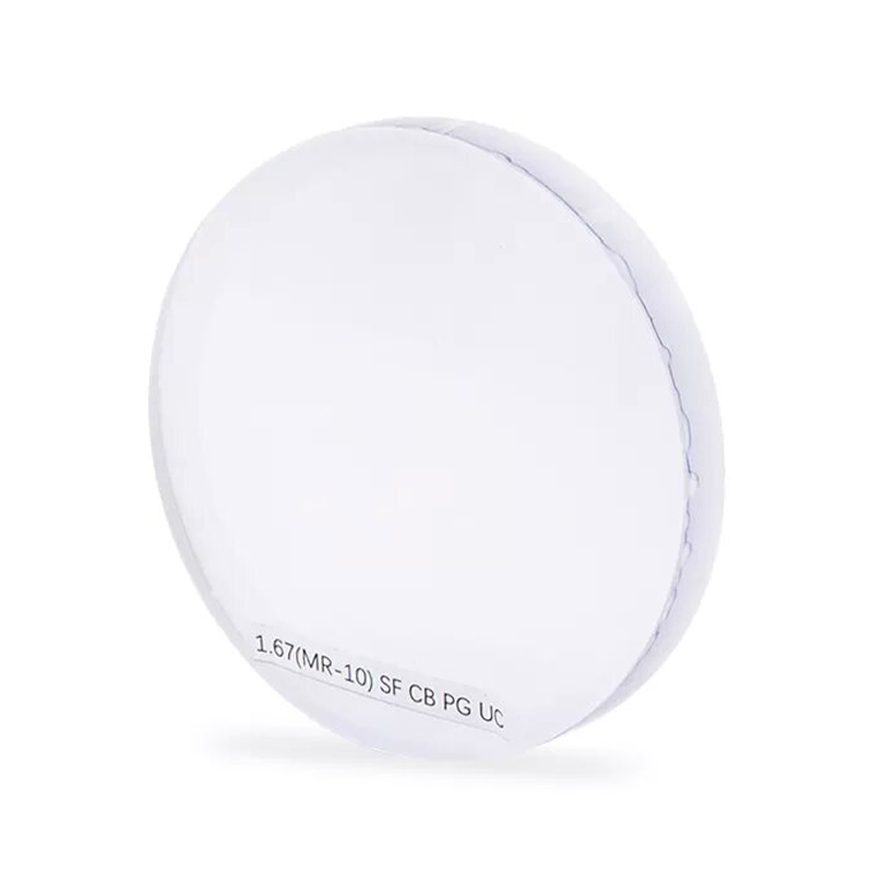 1.67 Kanta Penglihatan Tunggal Fotokromik Separuh Siap