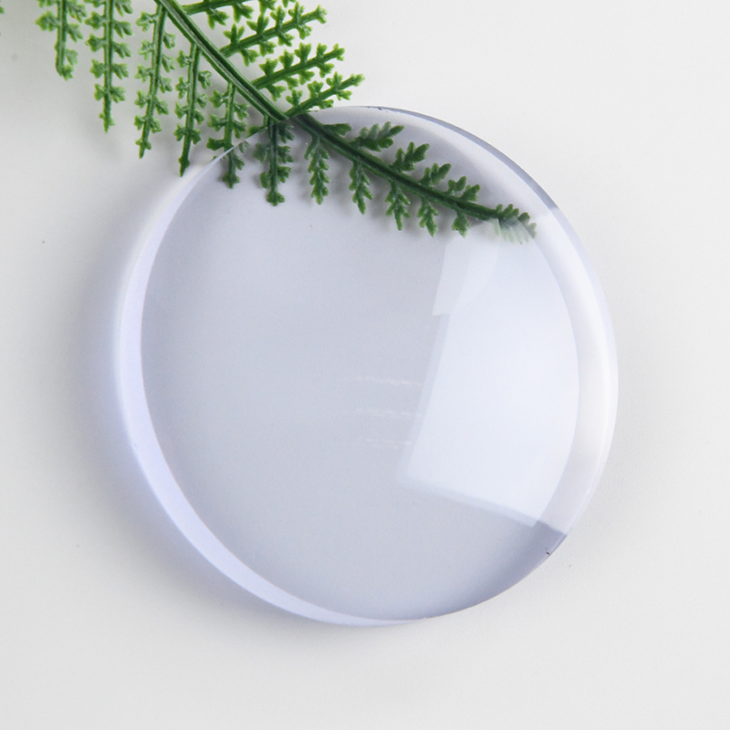 1.60 Kanta Penglihatan Tunggal Blok Biru Separuh Siap