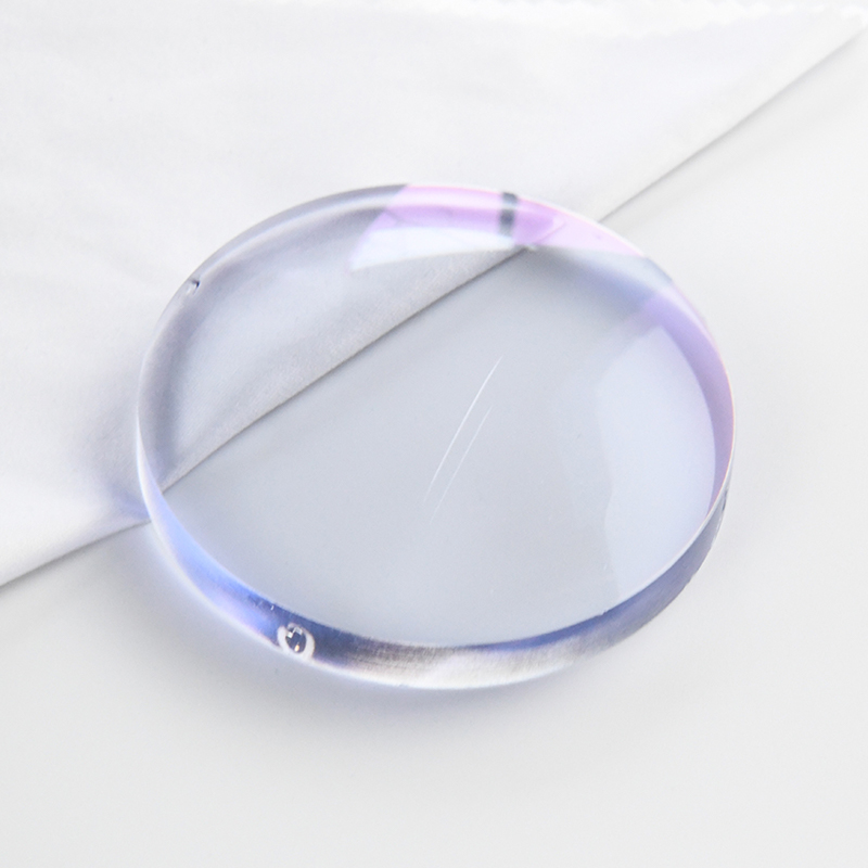 1.60 Kanta Penglihatan Tunggal Blok Biru Separuh Siap